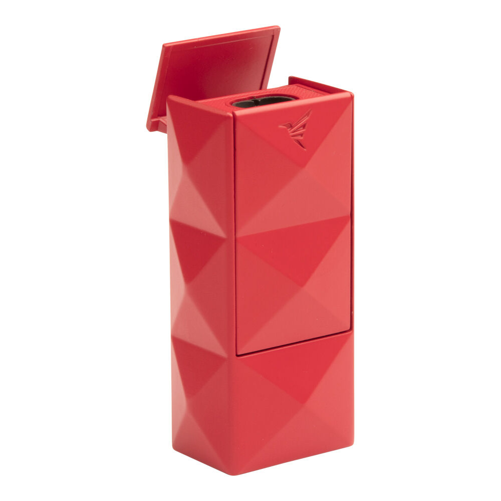 View product media 3CQ2RD Quasar II with Punch Double Flame Red Lighter, , jrcigars 2